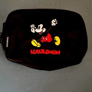 2024 Lululemon Disney Limited Mickey Mouse Everywhere Black Belt Bag NEW  NWT